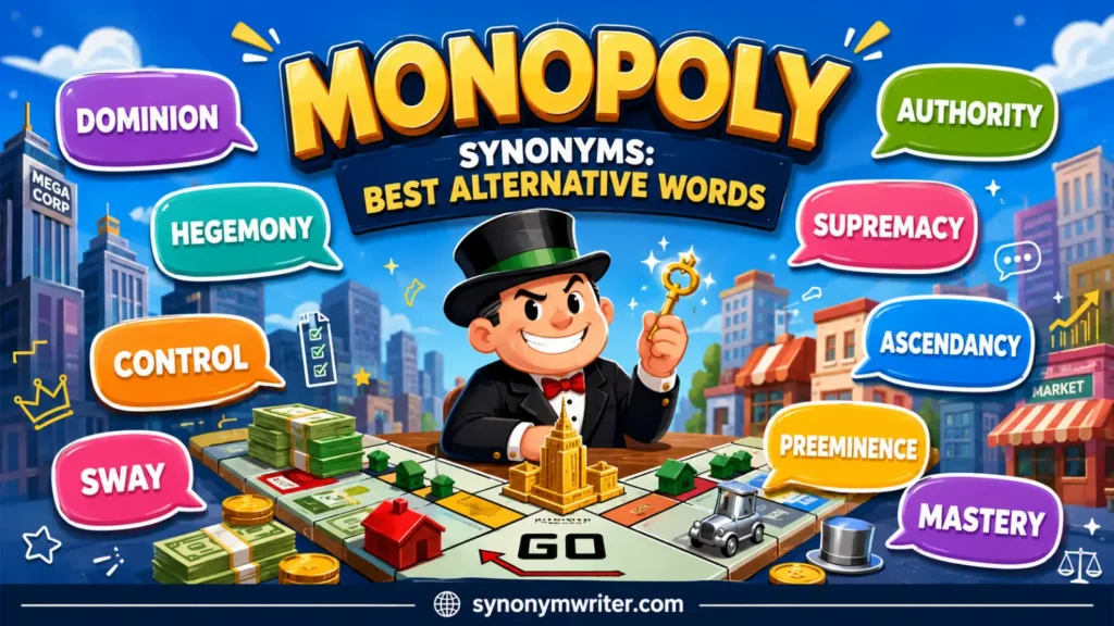 Monopoly Synonyms: Best Alternative Words
