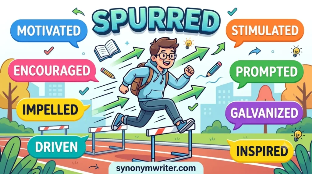 Another Word for Spurred: 40 Best Synonyms