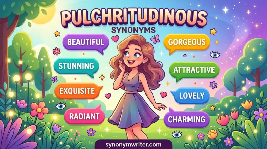 Synonyms of Pulchritudinous: Meaning, Definition & Examples