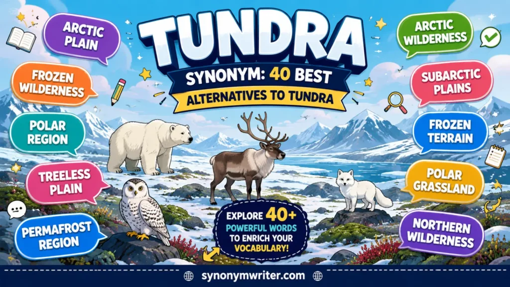 Tundra Synonym: 40 Best Alternatives to Tundra