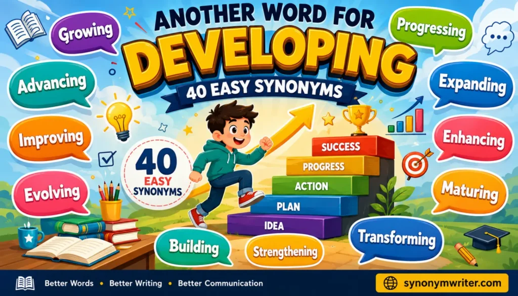 Another Word for Developing: 40 Easy Synonyms