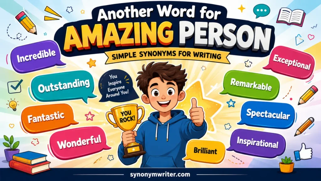 Another Word for Amazing Person: 40 powerful Synonyms