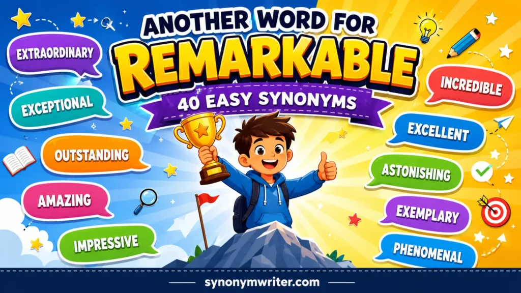 Another Word for Remarkable: 40 Easy Synonyms