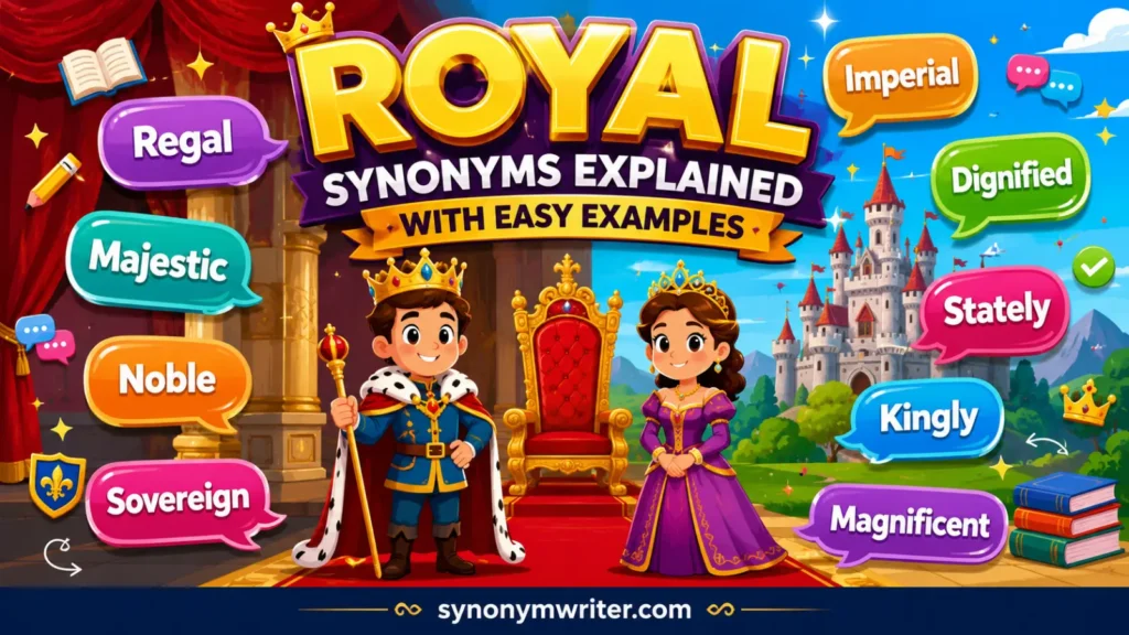 Royal Synonyms Explained with Easy Examples