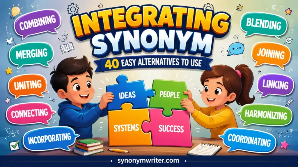 Integrating Synonym: 40 Easy Alternatives to Use