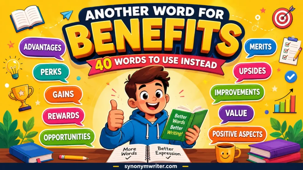 Another Word for Benefits: 40 Words to Use Instead
