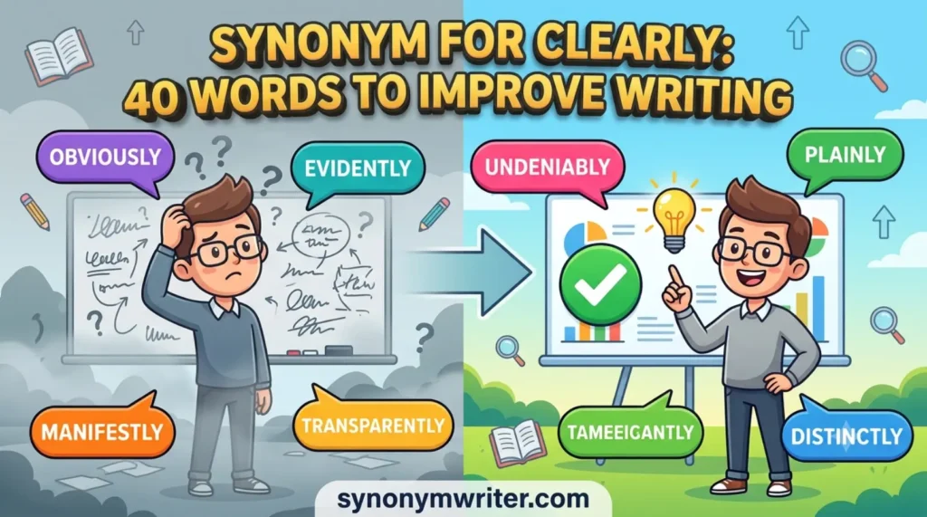 Synonym for Clearly: 40 Words to Improve Writing