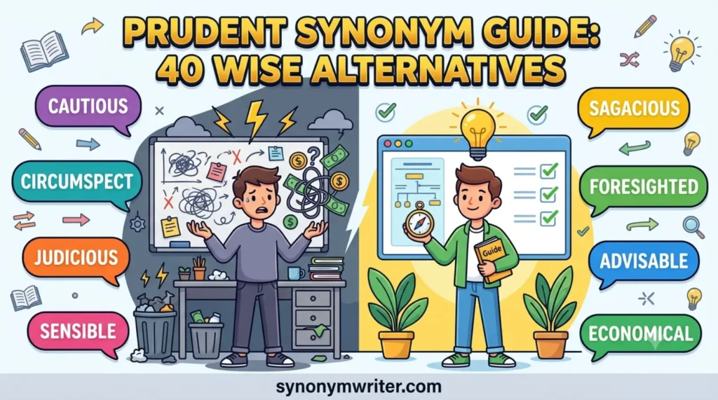 Prudent Synonym Guide: 40 Wise Alternatives
