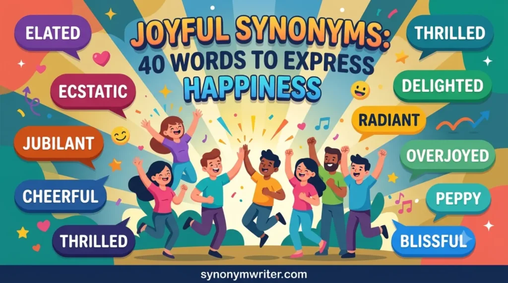 Joyful Synonyms: 40 Words to Express Happiness