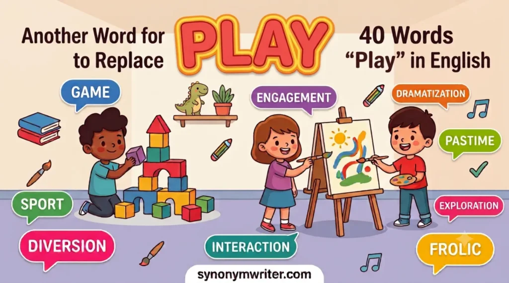 Another Word for Play: 40 Words to Replace "Play" in English