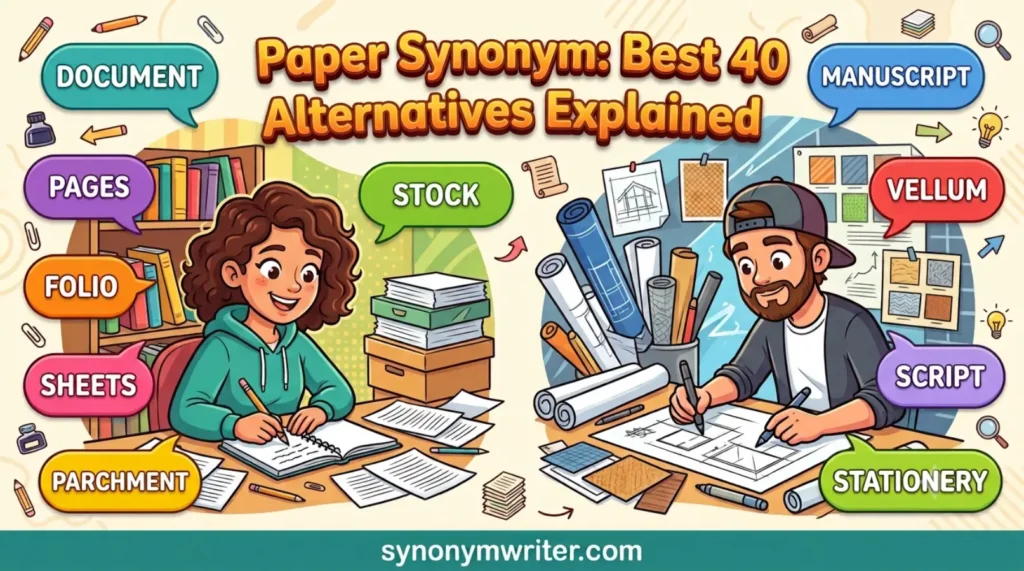 Paper Synonym: Best 40 Alternatives Explained