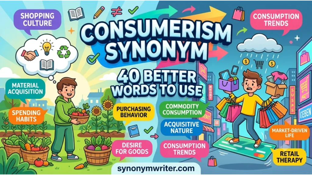 Consumerism Synonym: 40 Better Words to Use