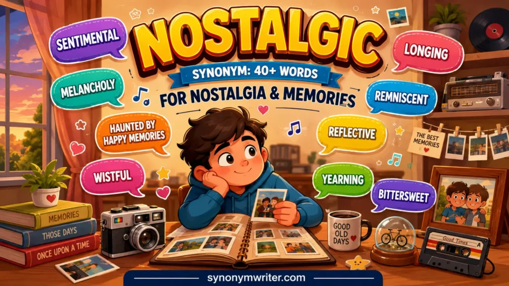 Nostalgic Synonym: 40+ Words for Nostalgia & Memories