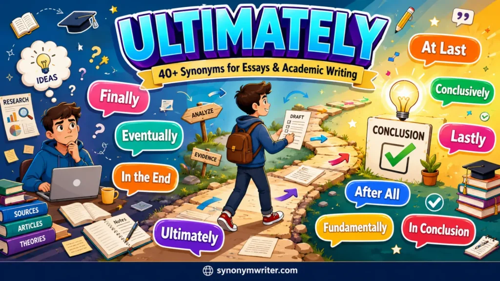 Ultimately Synonyms: 40+ Words for Essays & Academic Writing