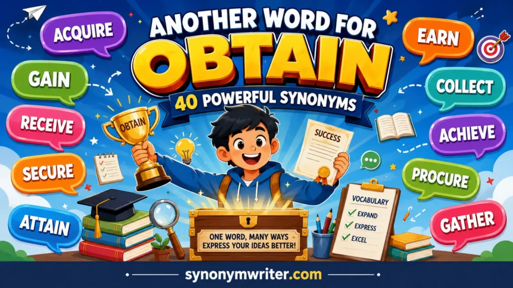Another Word for Obtain: 40 Powerful Synonyms