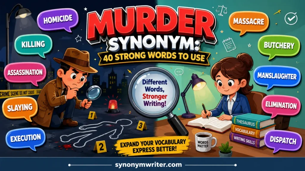 Murder Synonym: 40 Strong Words to Use