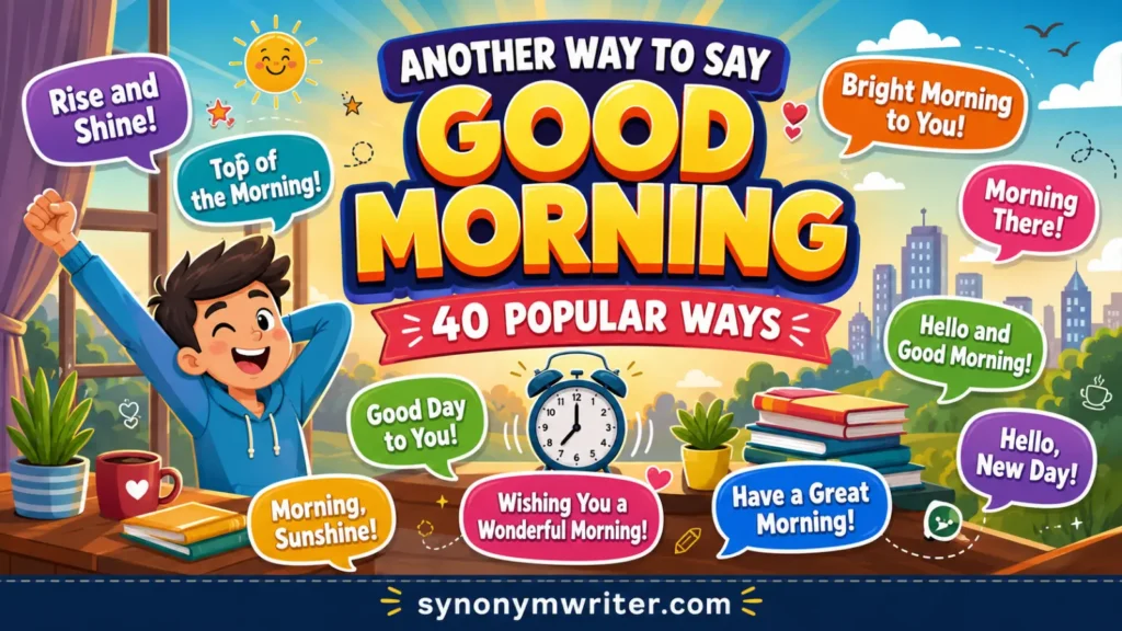 Another Way to Say Good Morning: 40 Popular Ways
