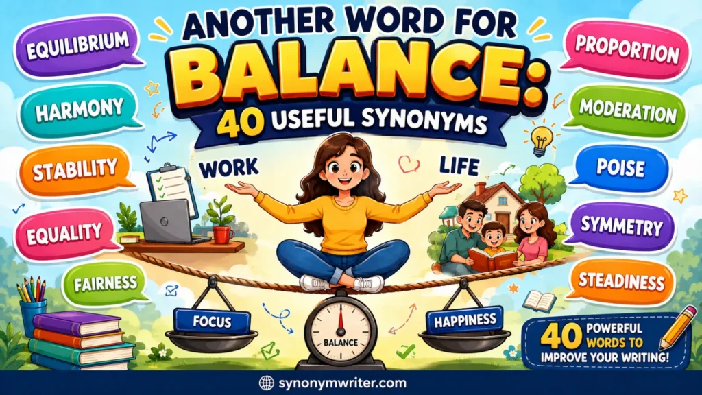 Another Word for Balance: 40 Useful Synonyms