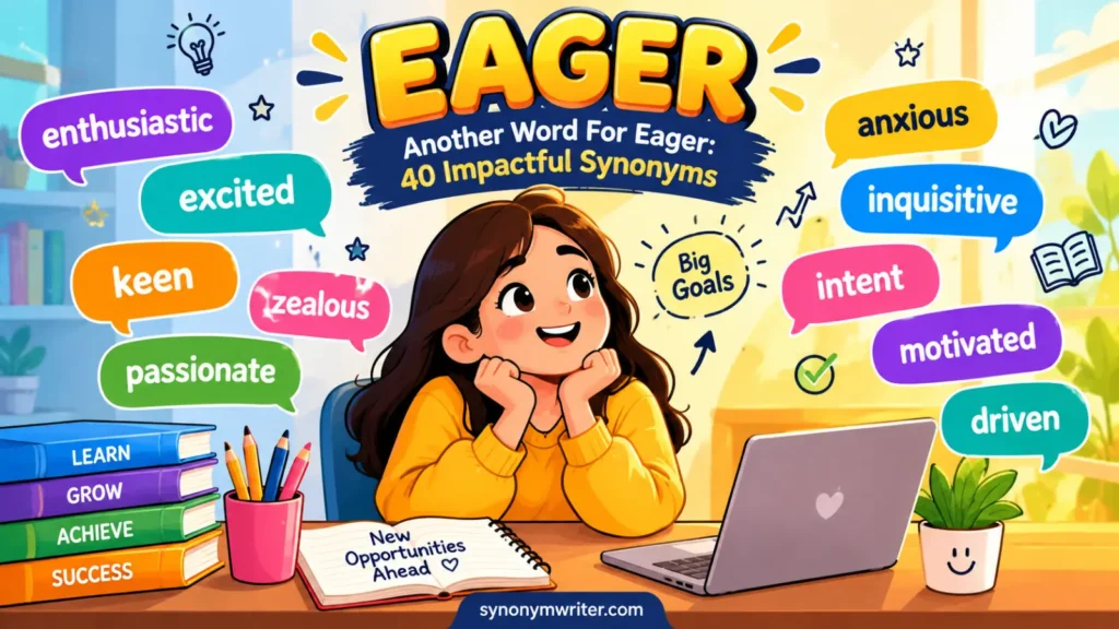 Another Word for Eager: 40 Impactful Synonyms