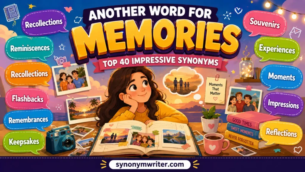 Another Word for Memories: Top 40 Impressive Synonyms