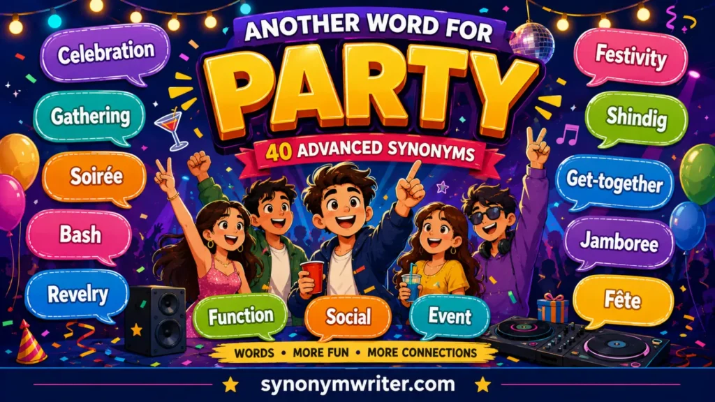 Another Word for Party: 40 Advanced Synonyms