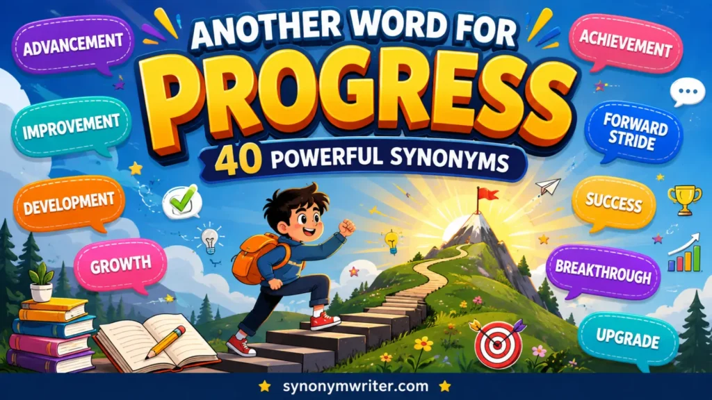 Another Word for Progress: 40 Powerful Synonyms
