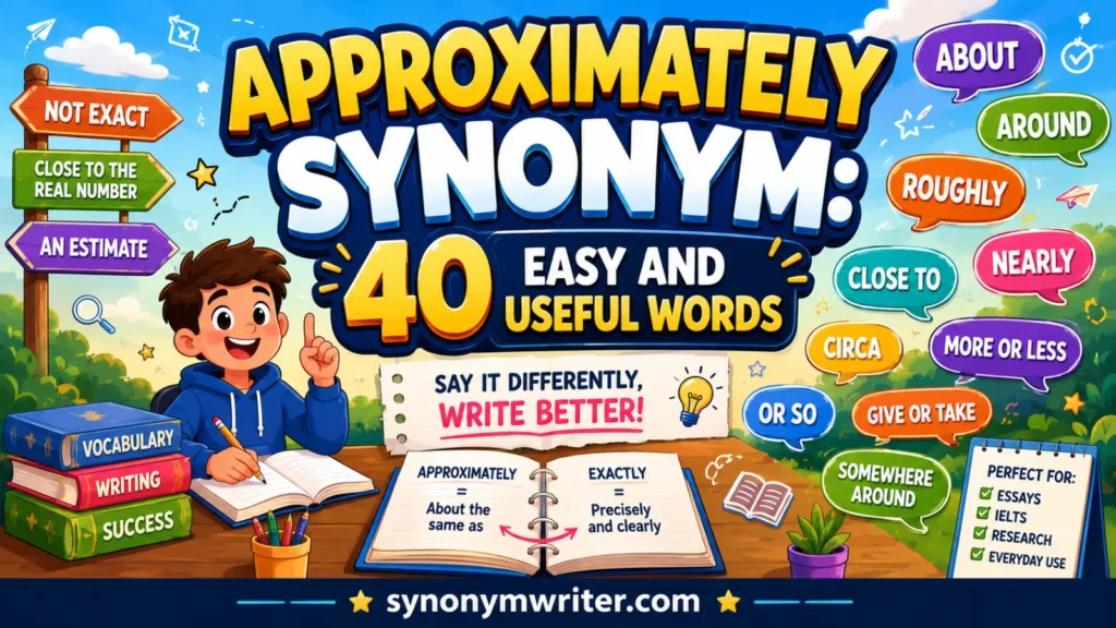 Approximately Synonym: 40 Easy and Useful Words