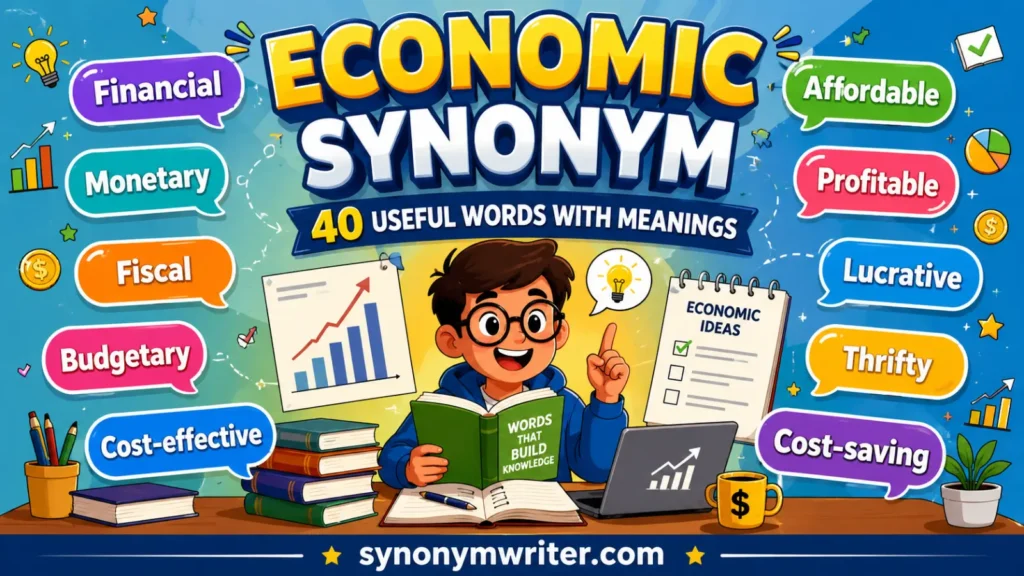Economic Synonym: 40 Useful Words With Meanings