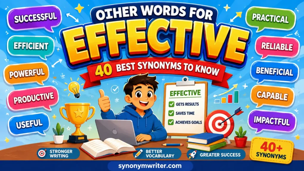 Other Words for Effective: 40 Best Synonyms to Know