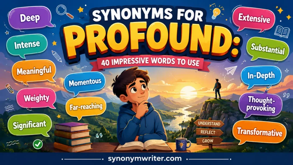 Synonyms for Profound: 40 Impressive Words to Use