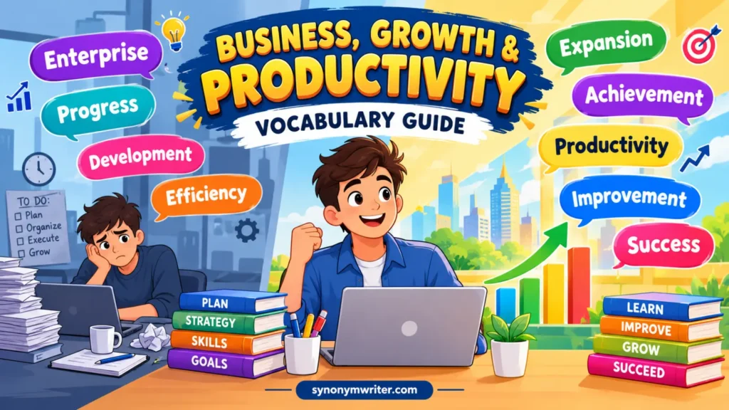 Business, Growth & Productivity Vocabulary Guide